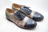 Klasikiniai oxford stiliaus batai "Pilki tonai"