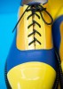 Oxford stiliaus bateliai "Geltona - mėlyna"