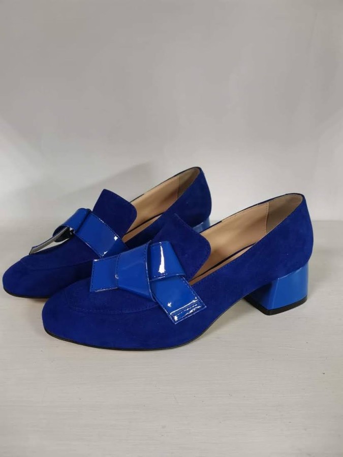 Elegantiški bateliai "Mėlyna klasika"